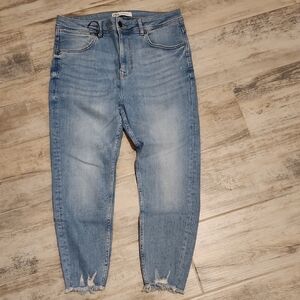 Zara Light Blue Cropped Men's Jeans